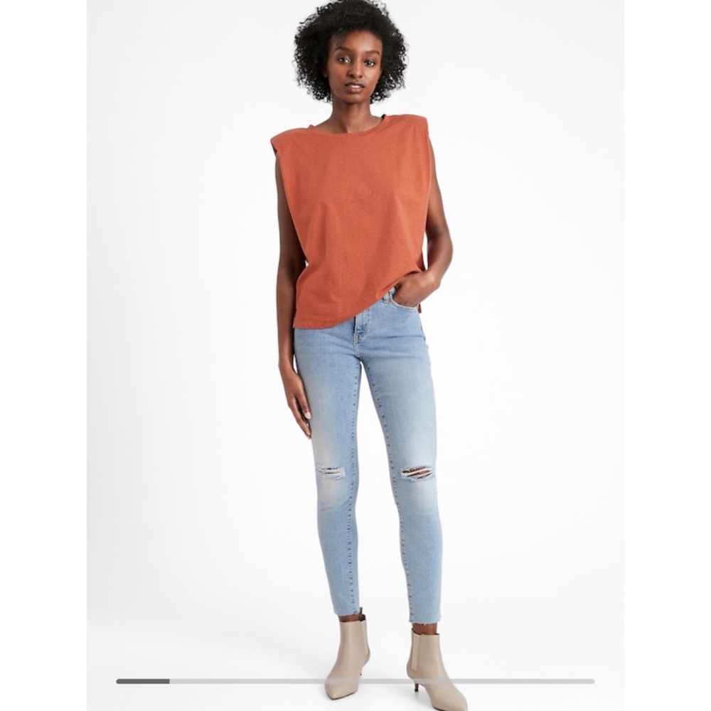 Banana Republic mid-rise skinny jeans